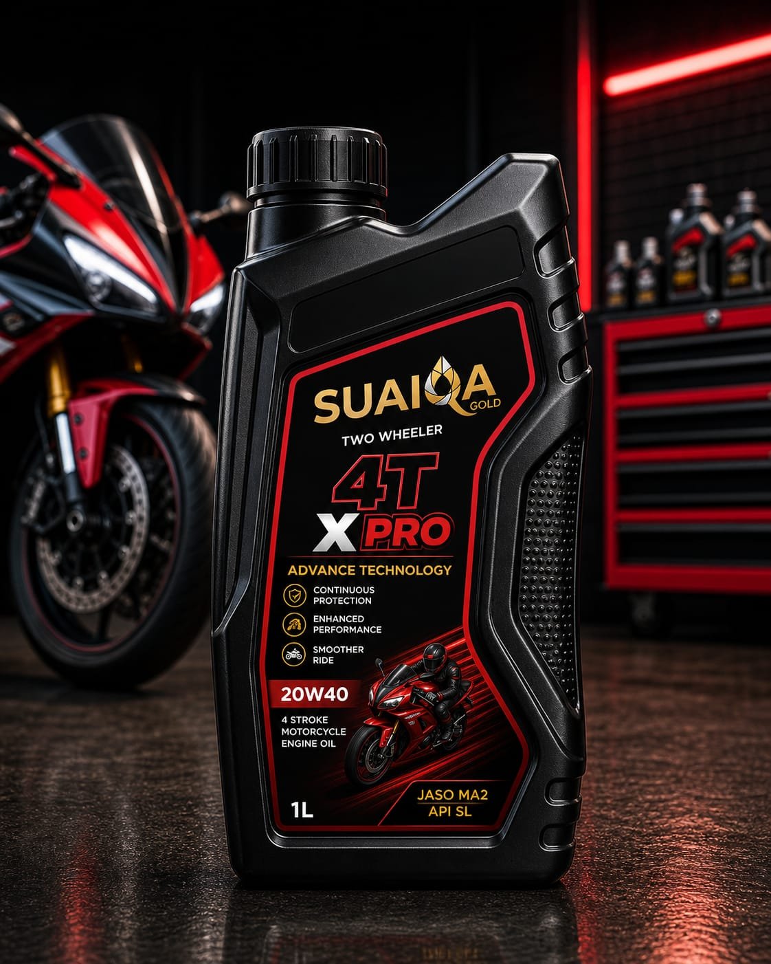 Suaiqa 4T X PRO 20W-40